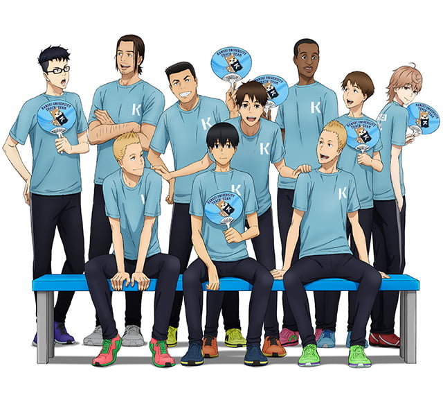 風が強く吹いている 寛政大学陸上競技部後援会感謝デー缶バッジコンプ