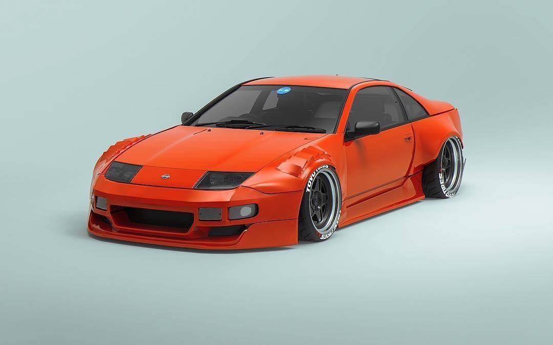 Nissan 300ZX 1990-1996 PMZ-K V2 2 Piece Polyurethane Fender
