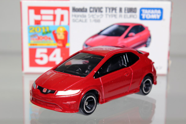 ミニカーショップ ケンボックス トミカ 赤箱☆54☆ホンダシビック TYPE