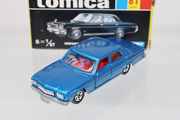 ミニカーショップ ケンボックス トミカ 黒箱☆81☆日産プレジデント