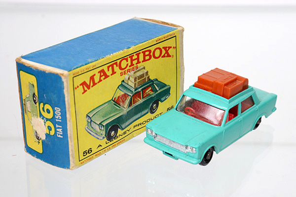 ミニカーショップ ケンボックス マッチボックス☆56☆フィアット1500