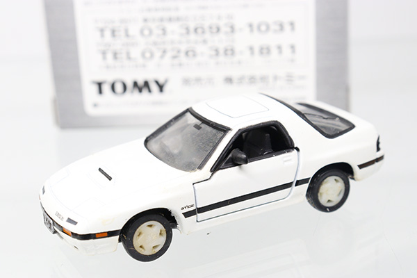 ミニカーショップ ケンボックス トミカリミテッドマツダRX-7(FC3S/白