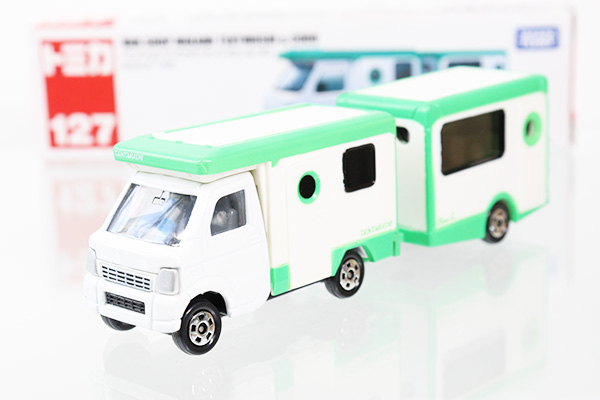 ミニカーショップ ケンボックス ?ロングトミカ☆127☆バンショップ