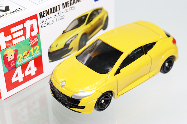 ミニカーショップ ケンボックス トミカ 赤箱☆44☆ルノーメガーヌ RS