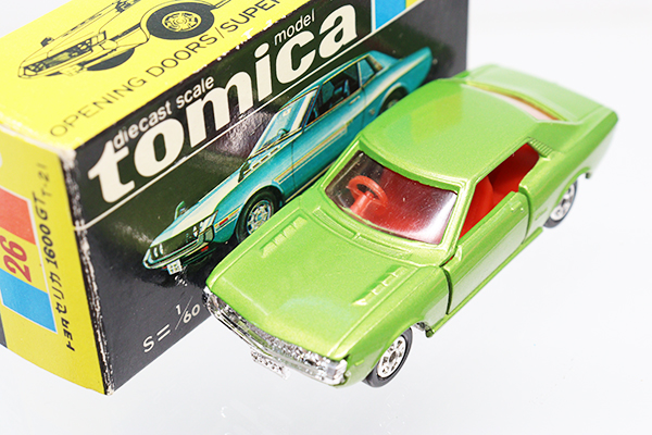 ミニカーショップ ケンボックス トミカ 黒箱☆26☆トヨタセリカ1600GT