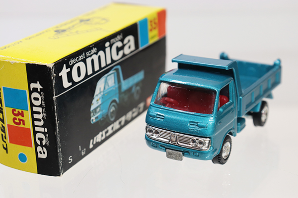 ミニカーショップ ケンボックス トミカ 黒箱☆35-1☆いすゞエルフ