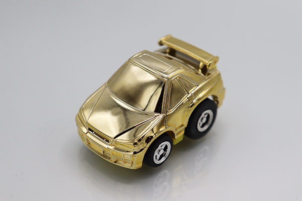 ミニカーショップ ケンボックス チョロQ日産スカイラインGT-R(金メッキ