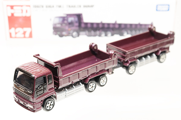 ミニカーショップ ケンボックス ロングトミカ☆127☆いすゞギガ フル