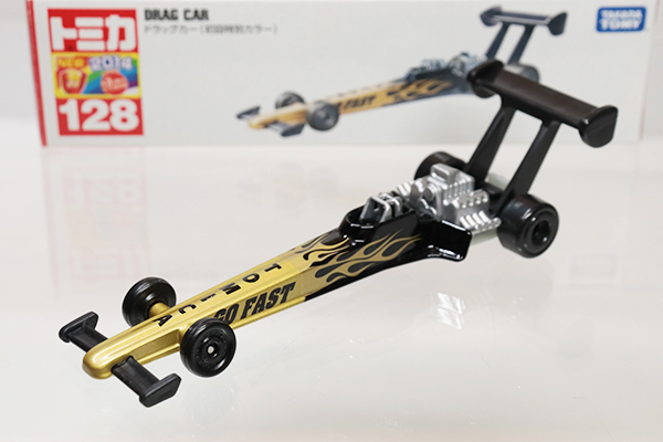 ミニカーショップ ケンボックス ロングトミカ☆128☆ドラッグカー(初回