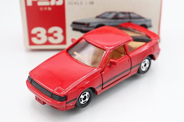 ミニカーショップ ケンボックス トミカ 赤箱(日本製)☆33☆トヨタ