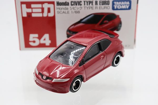 ミニカーショップ ケンボックス トミカ 赤箱☆54☆ホンダシビック TYPE