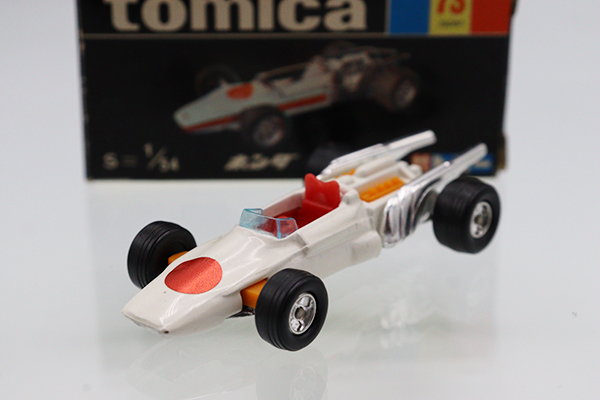 ミニカーショップ ケンボックス トミカ 黒箱☆73☆ホンダF1(白/日の丸