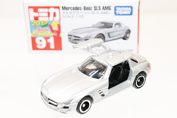 ミニカーショップ ケンボックス トミカ 赤箱☆91☆メルセデスベンツSLS