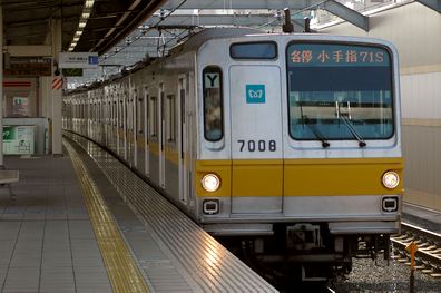 有楽町線・副都心線 黄帯時代の7000系と07系