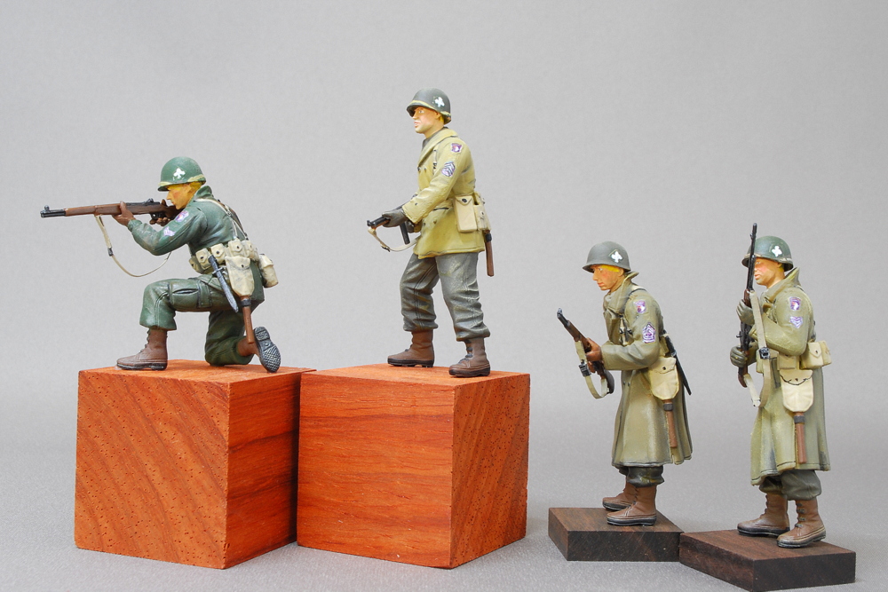 アメリカ軍第101空挺師団 バストーニュ1944 ドラゴン 1/35 組立と塗装