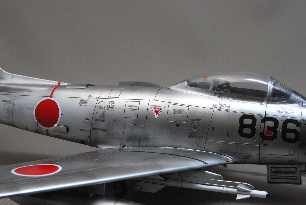 F-86F-40 セイバー 航空自衛隊 ハセガワ 1/48 組立と塗装・製作記