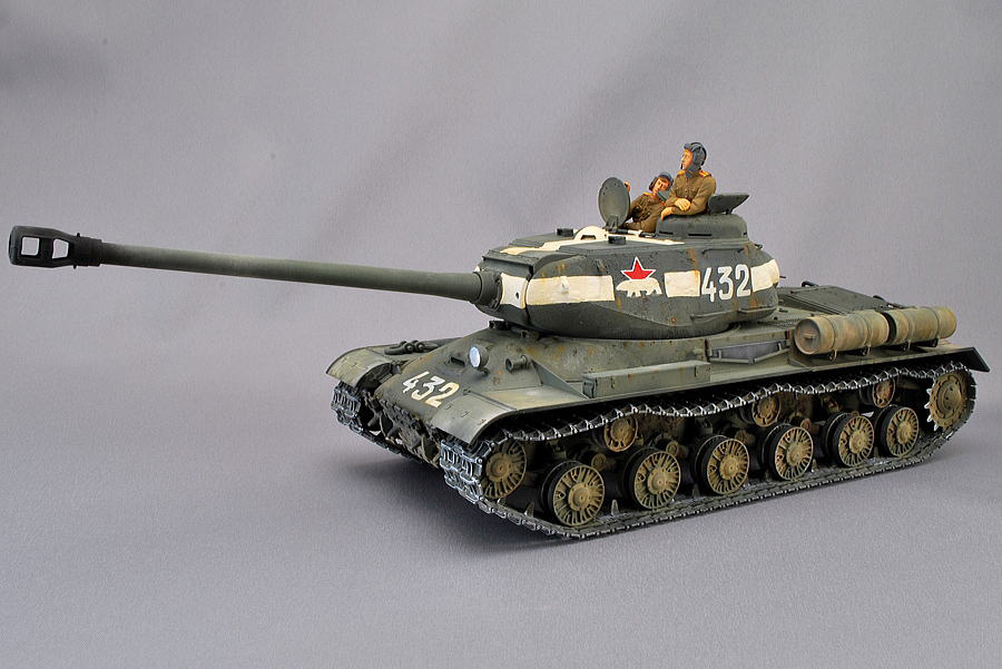 JS-2 スターリン 1944年型 ソビエト軍重戦車 タミヤ 1/35 組立と塗装