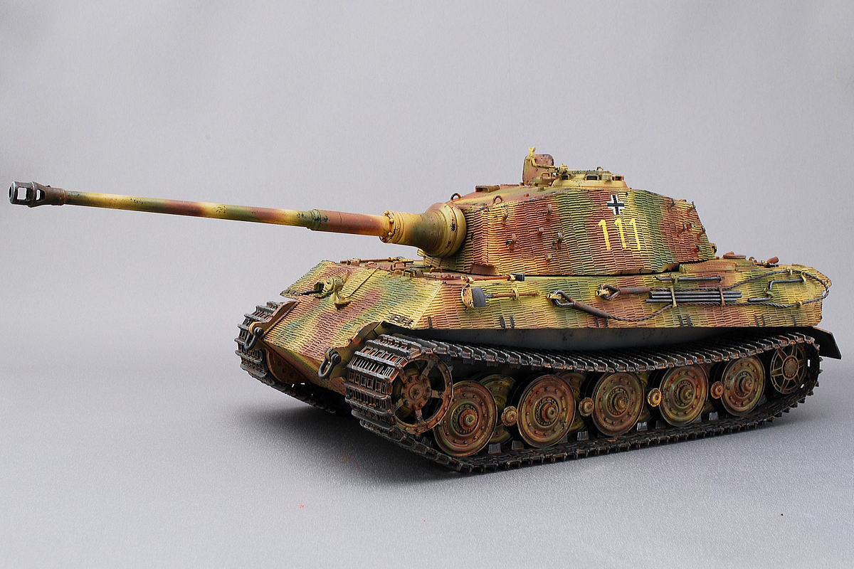 キングタイガー ティーガーII ヘンシェル砲塔 ドイツ軍重戦車 ドラゴン