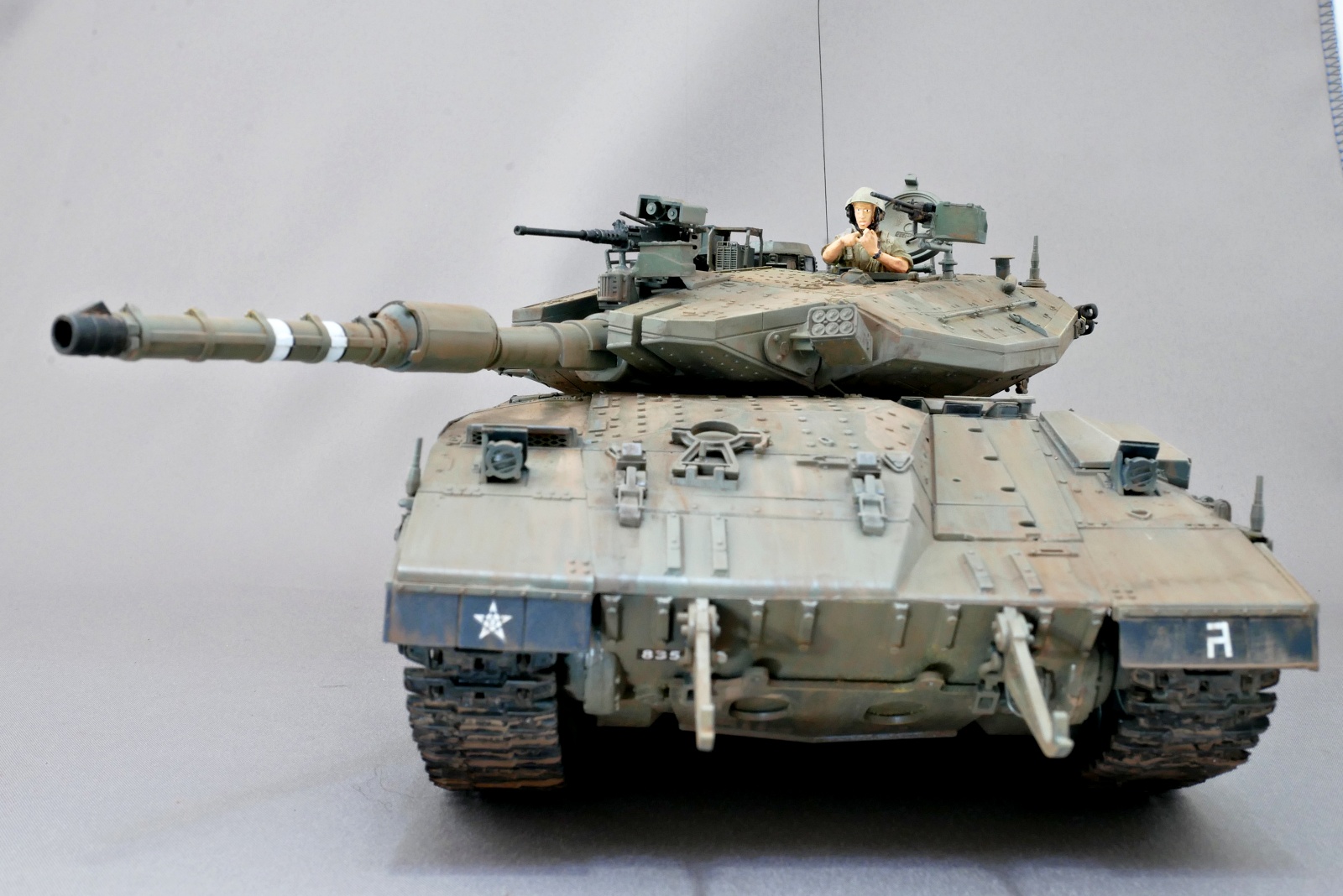 イスラエル国防軍 メルカバMk.3D 後期型 LIC メンモデル モンモデル 1