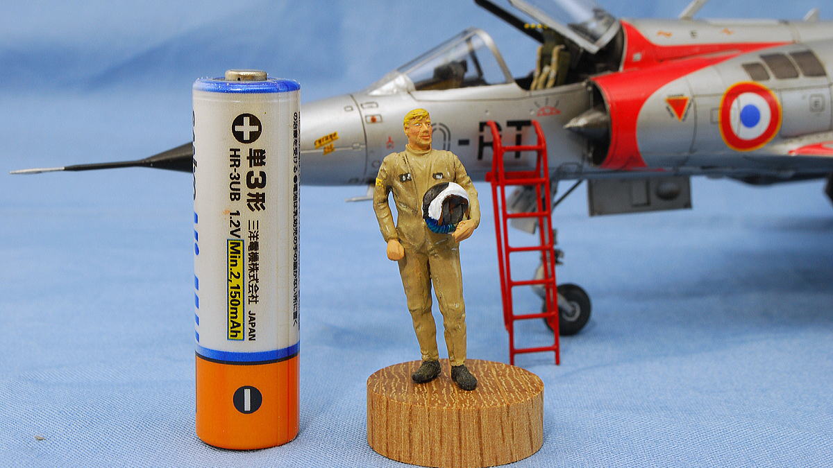 ダッソー・ミラージュIIIc フランス空軍戦闘機 エデュアルド 1/48 組立