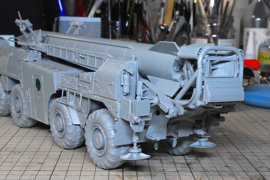 SS-1C スカッドB & MAZ-543 8×8輪駆動大型軍用車両 ソビエト軍