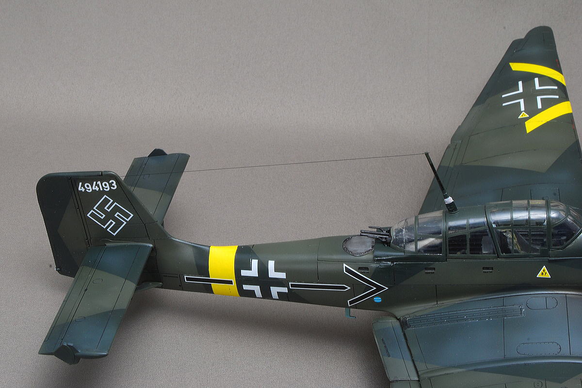 ユンカース Ju87G-2 スツーカ タンクバスター ドイツ軍攻撃機 ハセガワ