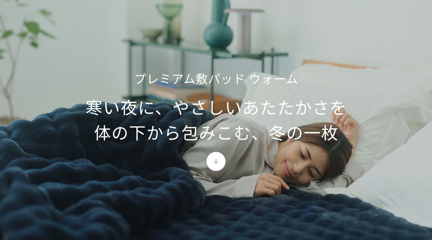 プレミアム冬用寝具2点セット / 冬用掛け布団（プレミアム）・冬用敷き