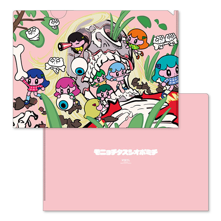 A4クリアファイル2種セット / すしお×モニョチタポミチ