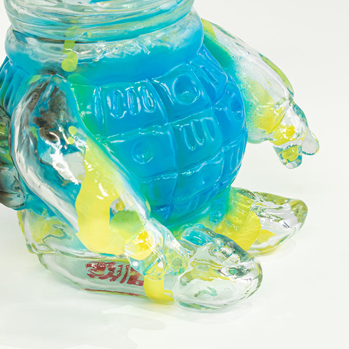 抽選終了】【One off】Nick the neck / Clear yellow splatter color