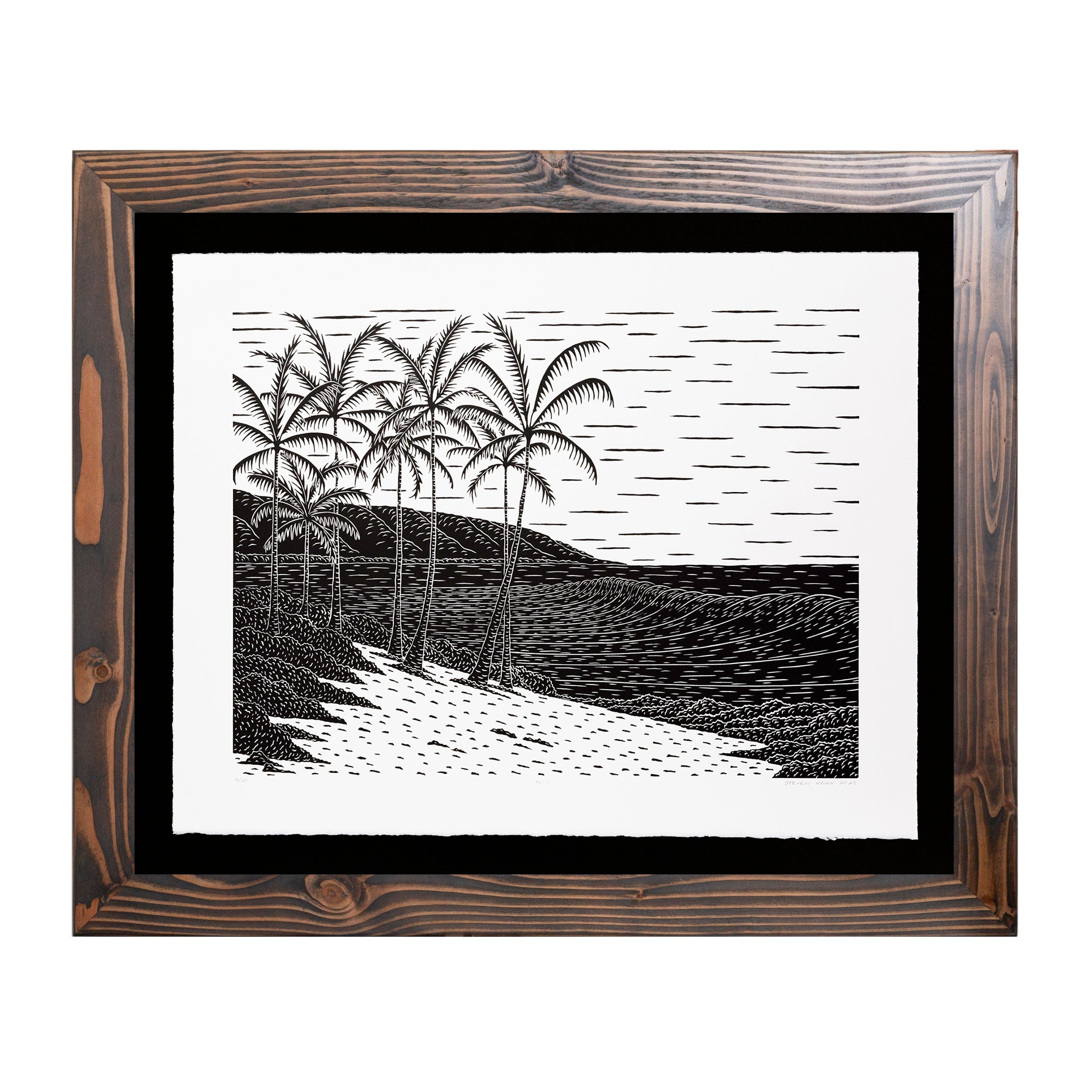 ハワイ州オアフ島を拠点とするモダンサーフアーティスト/版画家