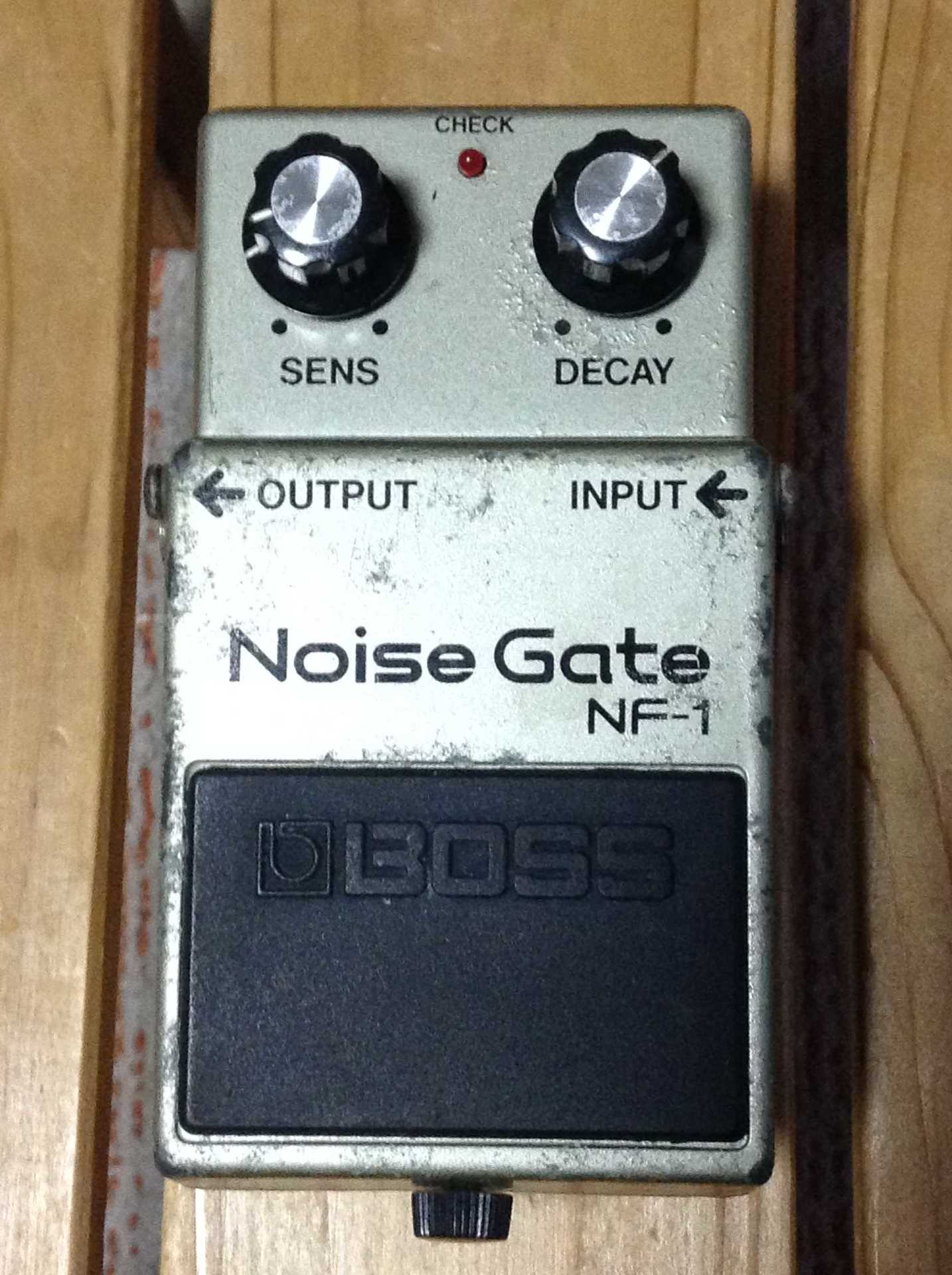 BOSS NF-1 Noise Gate(NS-2比較記): 昔に比べりゃ 金も入るし・・・・