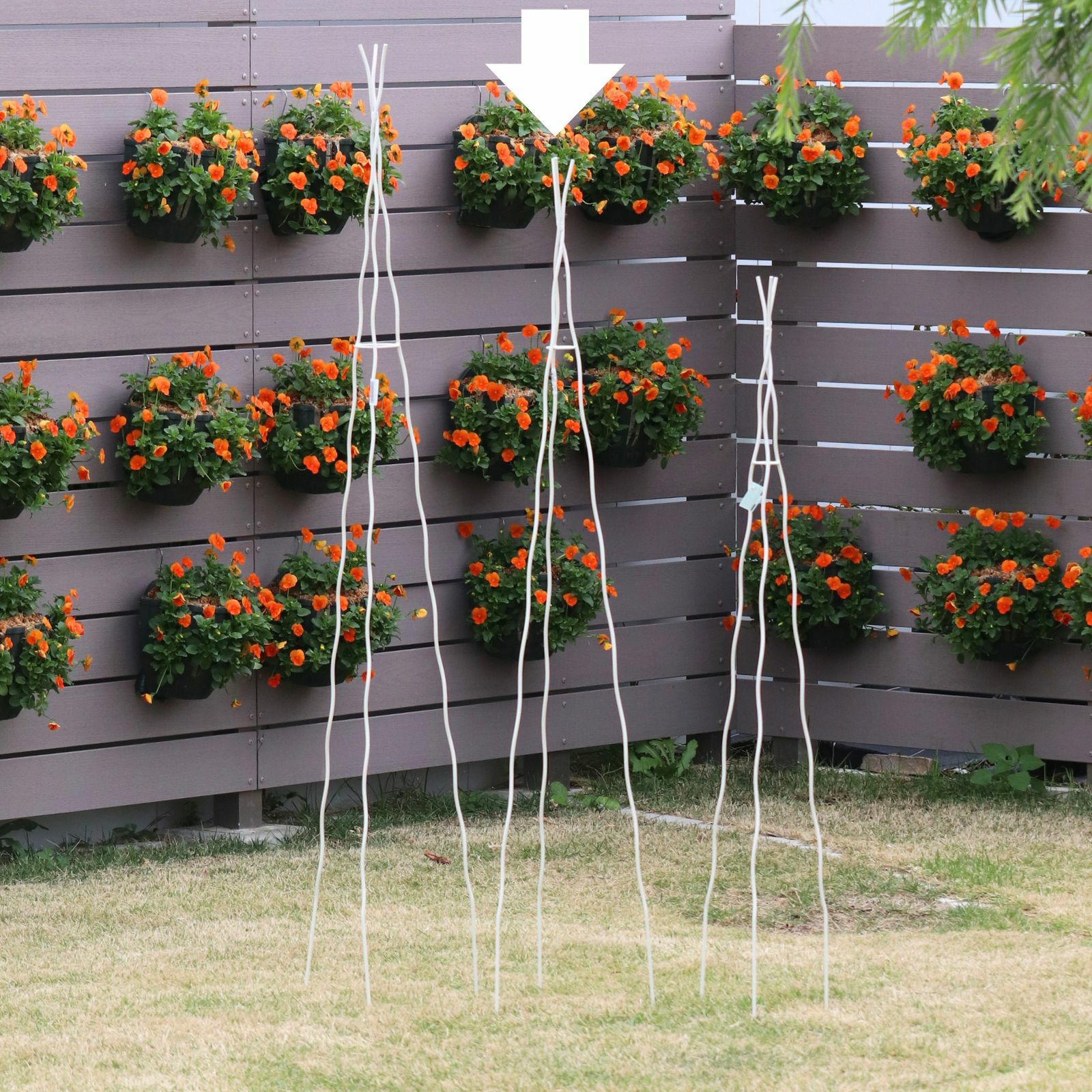 ウィリアムモリスリーフシリンダーMサイズ直径24cm｜バラと庭あそび