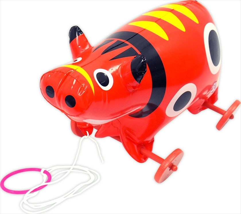 おさんぽ赤べこ｜ノベルティ・販促品・記念品・名入れグッズの景品広場