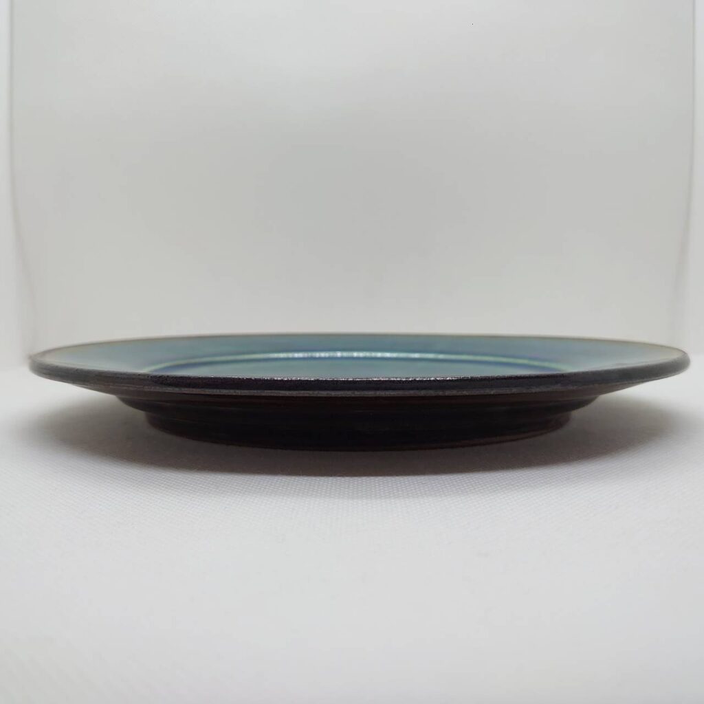 ブルーシリーズ7.5寸リム皿 | 【やちむん】よーりよーり