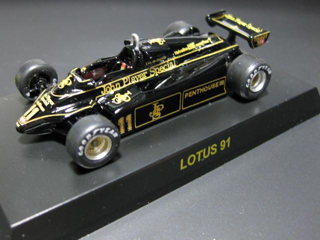 1/64 京商ロータスフォーミュラ ミニカーコレクション 改造&リペイント