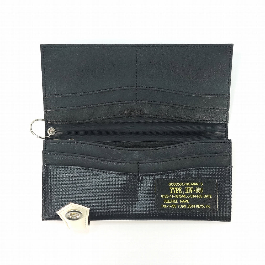 財布 長財布 ミリタリー 財布 ターポリン テント生地 ウォレット