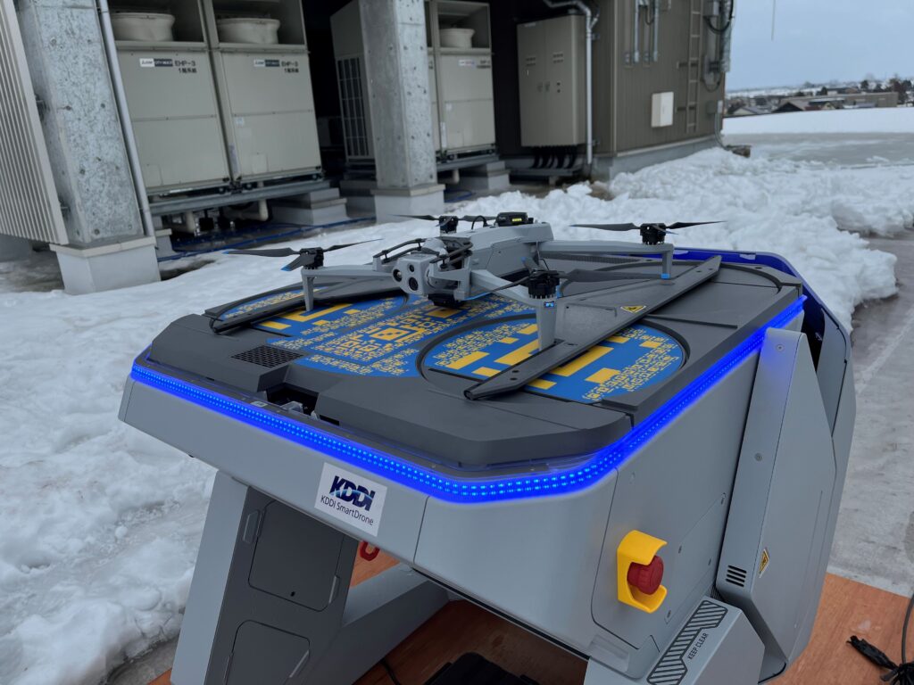 北海道新十津川町役場にドローンポートを常設、クマ出没時の遠隔監視