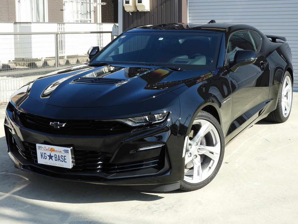 2020yシボレー カマロ SS ワンオーナー7600km 黒赤レザー AppleCarPlay