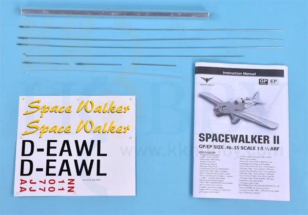 KK HOBBY 】 Spacewalker II GP/EP .46-.55 PHOENIX MODEL