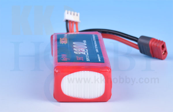 KK HOBBY】 バランス充電端子付 リポバッテリー KYPOM K6 11.1V 2200mA