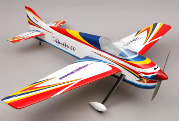 KK HOBBY 】 Apollo 50 EP/GP V2 ラジコン飛行機 スタント機 F3A