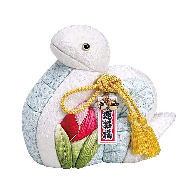 2025年干支「巳」（蛇） 木目込み人形 No15【人形の田辺】