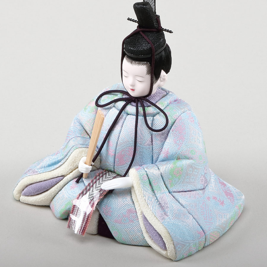 人形の田辺 / 【一秀】木目込雛人形 桃山雛16号（C-114）