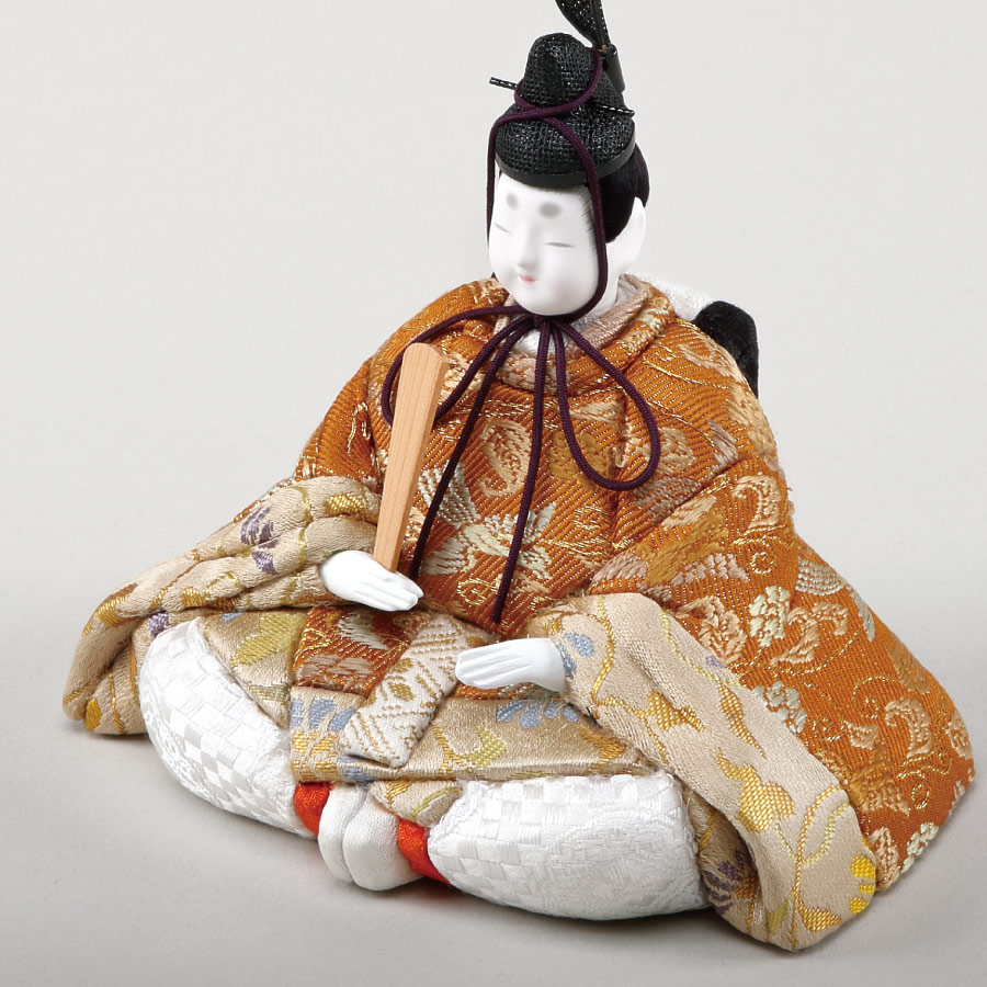 人形の田辺 / 【真多呂】木目込雛人形 小花雛 親王飾り