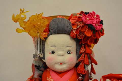 古布の創作人形「幸姫」が店に届きました・その魅力を映像と共に語って