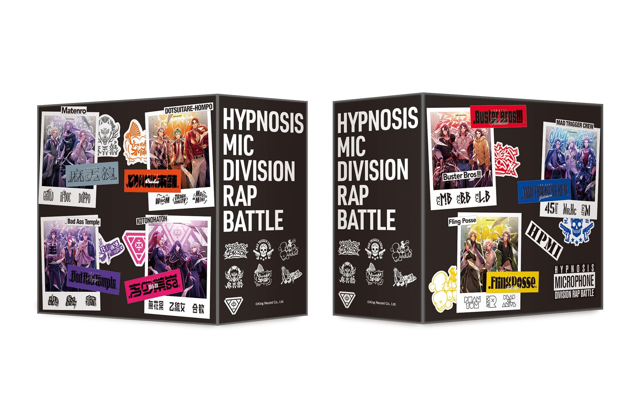 アクリルブロックセット どついたれ本舗 オオサカ ヒプマイ どついたれ本舗 ＋アクリルブロック3種セット ヒプノシスマイク