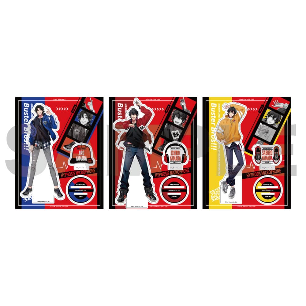 山田一郎 アクリルスタンド セット lashinbangtsuuhan_l02857645