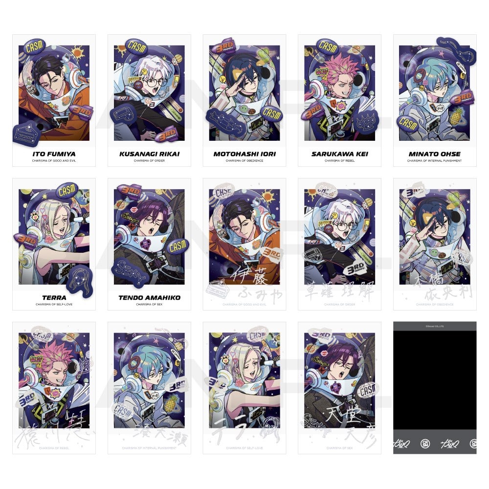 CHARISMA GARAGE OFFICIAL GOODS STORE|トレーディングチェキ風カード