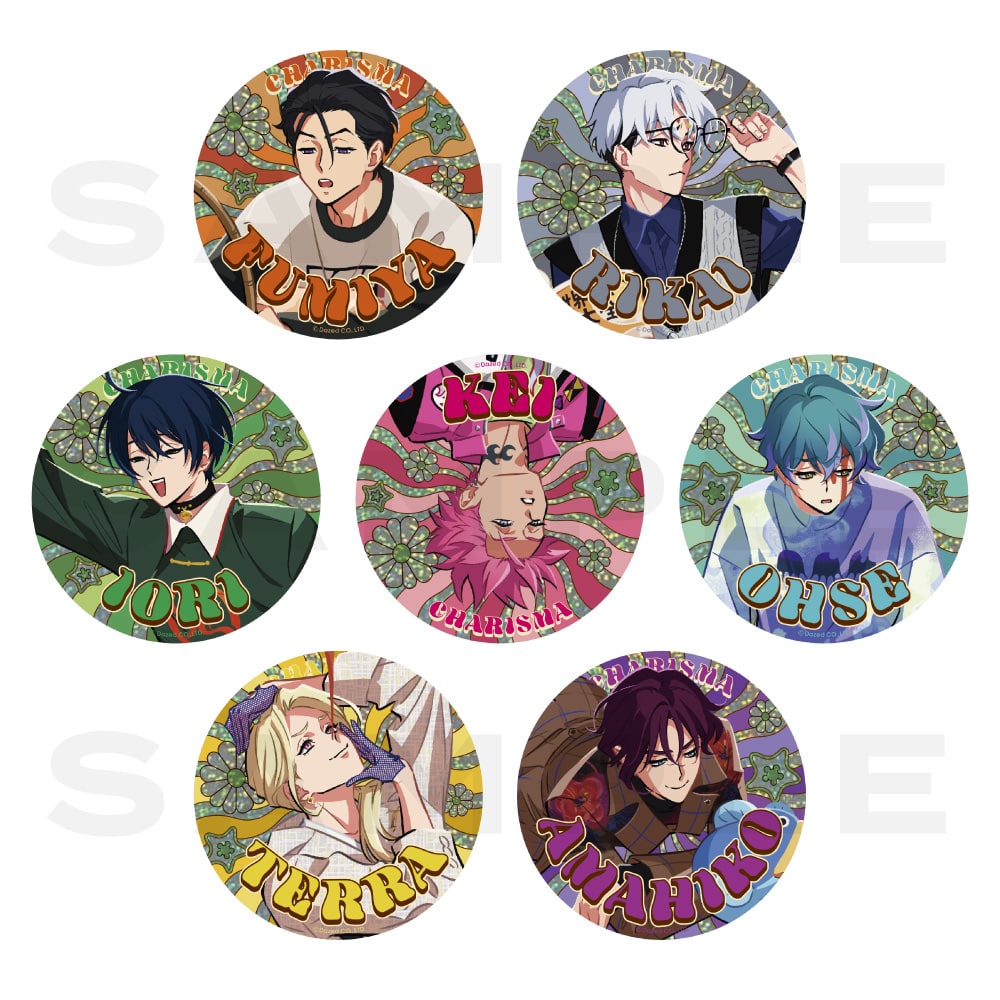 カリスマ　伊藤ふみや　ガンボカフェ　ガンボ　缶バッジ　4周年 カリスマ ガンボカフェ 4周年 缶バッジ 伊藤ふみや - メルカリ