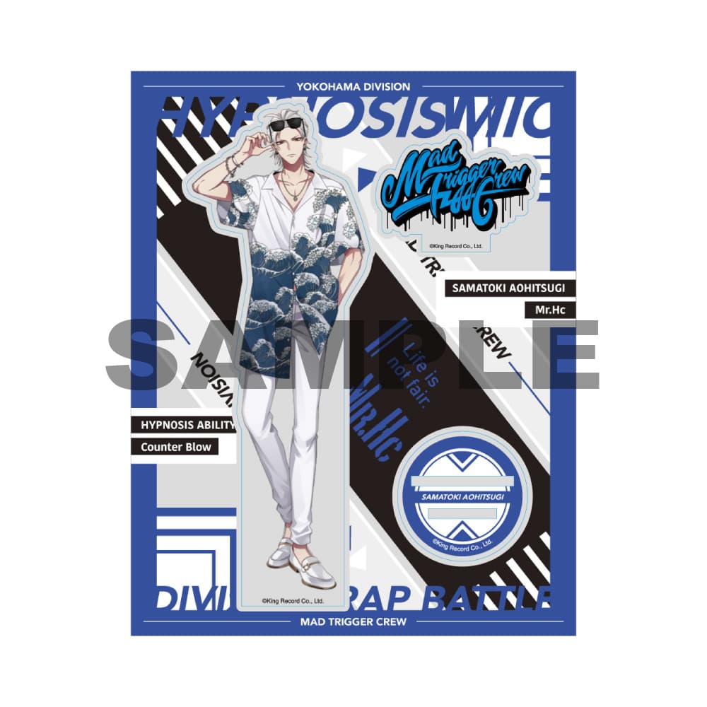 ヒプマイ　アクキー　C-1 左馬刻 CONNECT THE LINE ミニキャラアクリルスタンドキーホルダー 碧棺 左馬